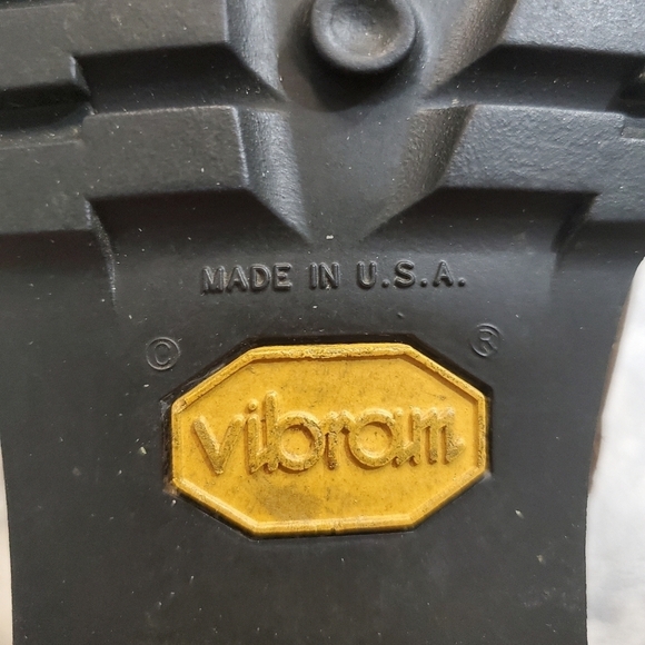 Vintage 90s y2k Eastland Brown Oiled Leather Moc Toe Lace-up Boots Men's 9 - Picture 2 of 15